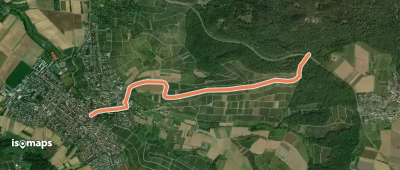 Querweg des SAV (roter Punkt)