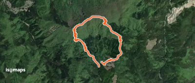 舟伏山登山道