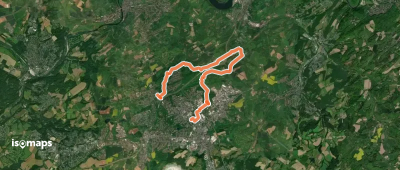 Quadrat Wanderweg Velbert Nord