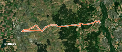 blaues Minus Laupheim - Burgrieden - Reglisweiler