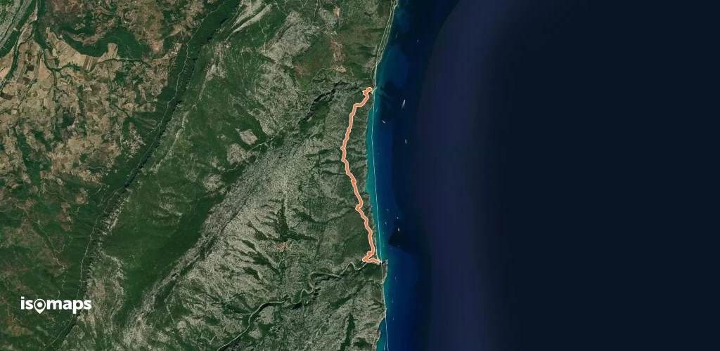 B162 - Parcheggio Fuili - Cala Luna