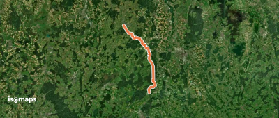 Hauptlinie des Schwäbischen Albvereins (blaues Minus)