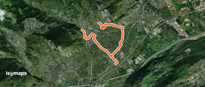 Le sentier du cep à la cime