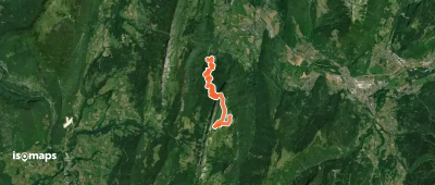 Montagne du Charbon depuis Montgellaz