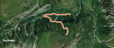 Wasserbrücke - Untere Busenalp