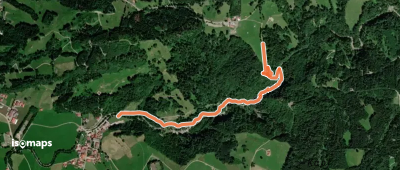 Starzlachklamm Wanderweg