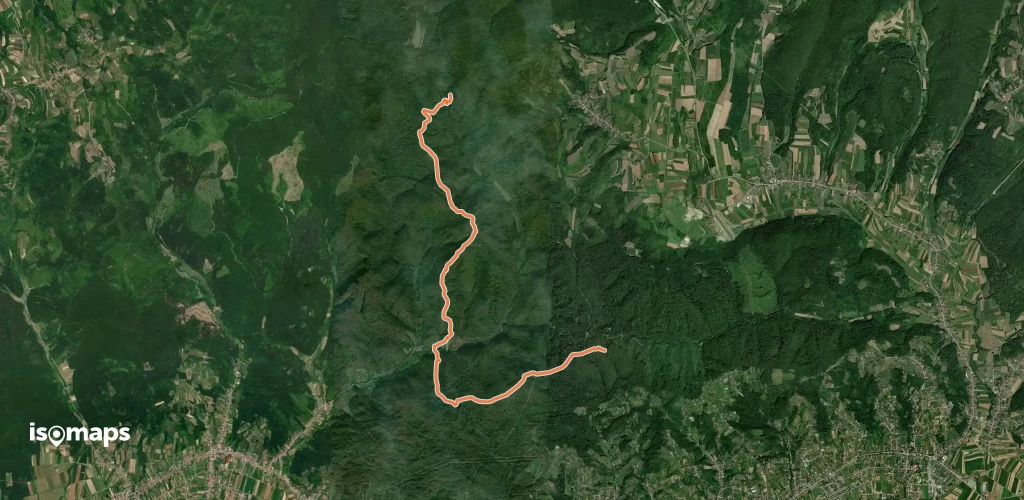 Planinarski put 403: Pljuskara - Jezero Petnja - Brdo Sokolovac