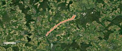 Blauer Punkt, Hohe Straße, Bad Friedrichshall - Züttlingen