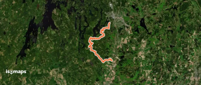 Blekingeleden Etapp 3: Östafors–Halens camping