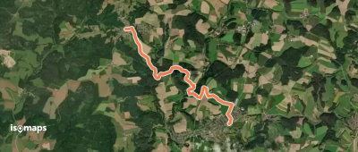 O 26 Bernhardswald - Kürn (Blaues Rechteck)