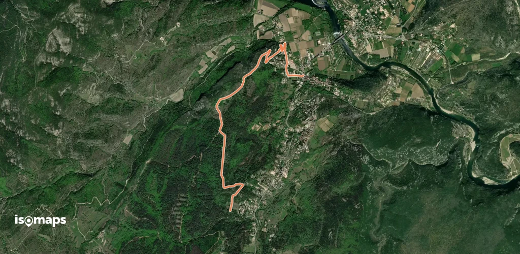 Salavas Info Rando - La Brulade