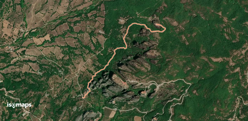Meteora Trail M 01 - Doupiani – Ypapanti