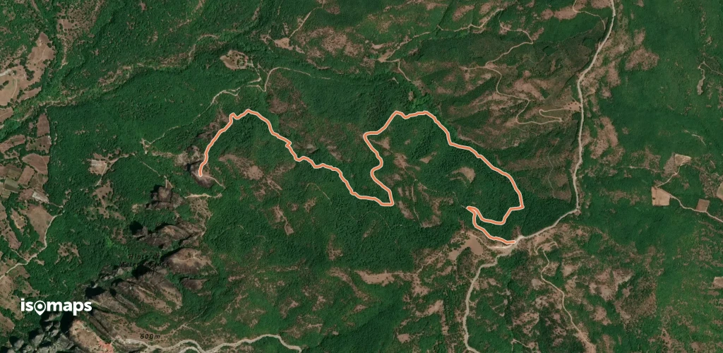 Meteora Trail M03 - Ypapanti – Tsouma Diakopia Peak Trail