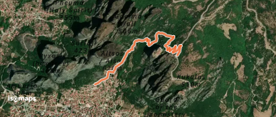 Meteora Trail M06 - Kalampaka Byzantine Church – Holy Trinity Monastery Trail