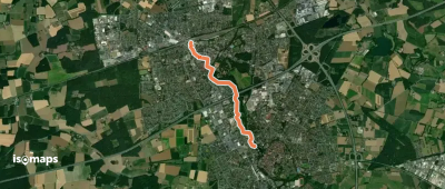 Zuweg Ems-Wall-Promenade