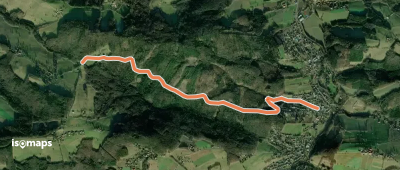 Grüner Wanderweg