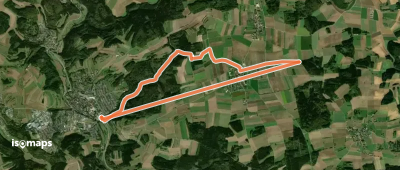 gelbe Raute Gammertingen - Feldhausen
