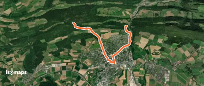 Chemin Jurassien vers Compostelle, Le Vorbourg - Gentie-Pran