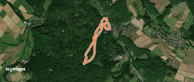 Kransberg - Rundwanderweg rot