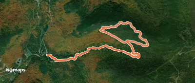 Parcours de la Crête des Grives
