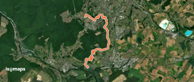 Chemin de la Moselle accès Nancy sud