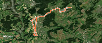 rotes Plus Harthausen - Rosenfeld