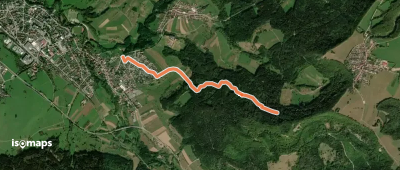 blaue Gabel Dürrwangen - Schalksburg