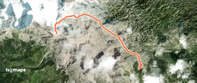 Vom Gletscher zum Wein (Südroute) Etappe 1