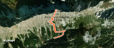 Pod Krnico - Košutnikov turn (zahodna pot)