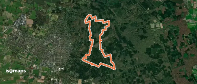 WNW Veluwe - Putterbos/Schovenhorst - blauwe route