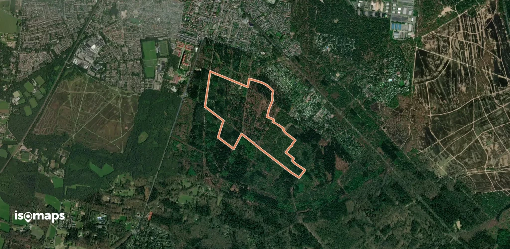 WNW Veluwe - Indianenbos - gele route