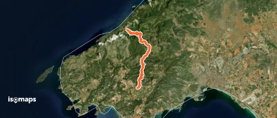 Ruta de Pedra en Sec: Variant 2 Galatzó: stretch Calvià-Estellencs