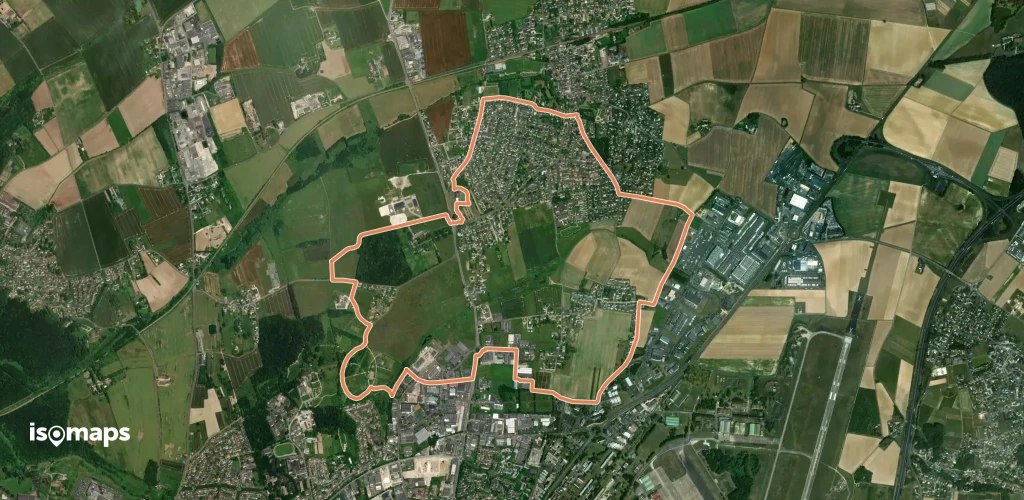 Notre Dame d'Oé Sentier découverte - Variante Sud