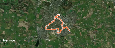 WNW Veluwe - Barneveld/Barneveld-Zuid - gele route