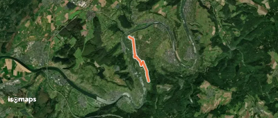 Zuweg Moselsteig Thörnich über Detzem