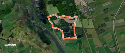WNW IJsseldelta - Windesheim - rode route