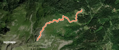 Brandstattalm - Seblaskreuz