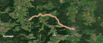Hauptlinie des SAV (blauer Strich)