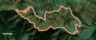 Rusești - Dâlboaca - Colții Șoimului - Rusești