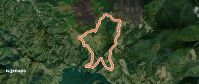 DJ172D Colibița - Piciorul Borii - Pripoare - Șaua Tomnatec - Poiana Andreichii - DJ 172D Colibița