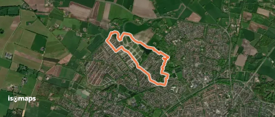 WNW Twente- Graven Es - oranje route