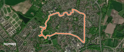 WNW Twente- Graven Es - gele route