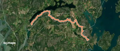 Kyrkleden hiking trail