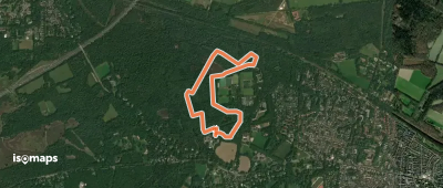 WNW Veluwe - Bilderberg - rode route