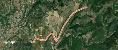 Route de Saint-Andeol - Chantuzas