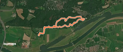 WNW Veluwe - Kasteel Doorwerth - rode route
