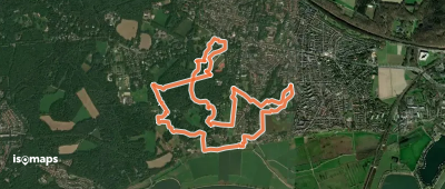 WNW Veluwe - Hartenstein - blauwe route