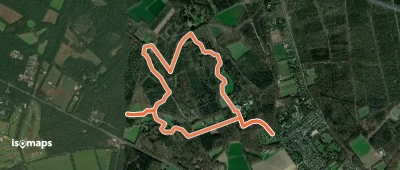 WNW Veluwe - Bakenberg/Westerheide - rode route