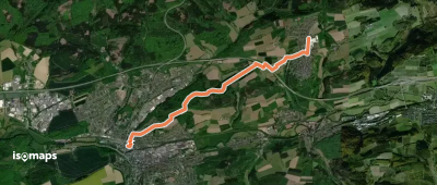 Sauerland-Waldroute Zugang Meschede