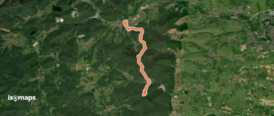 Pfälzerwald Weißes Dreieck : Annweiler <=> Waldhambach